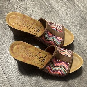 Blowfish Malibu Hula Wedge Sandals